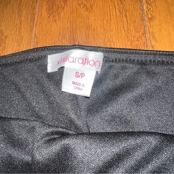 Xhilaration Rose Gold Black Holiday Elegant Mini Skirt Size Small - Picture 2 of 8